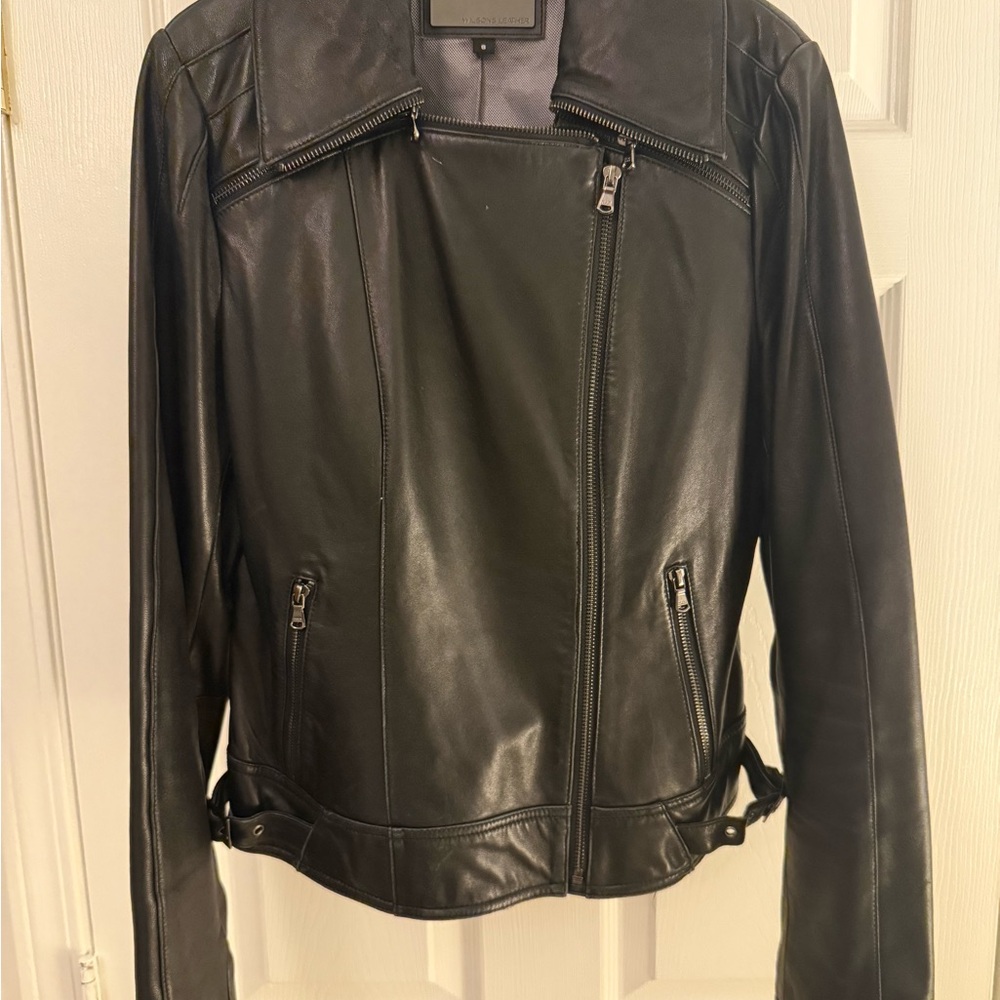Wilsons Leather Women's Classic Black Jacket